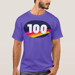 100 Mile Trail und ultralange leuchtende Farben T-Shirt