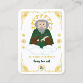 100 Mini St. Sergius von Radonezh Heiligen Karten (Vorderseite)