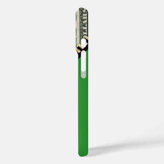 100 $ Money Zipper Case-Mate iPhone Hülle (Rückseite / Links)