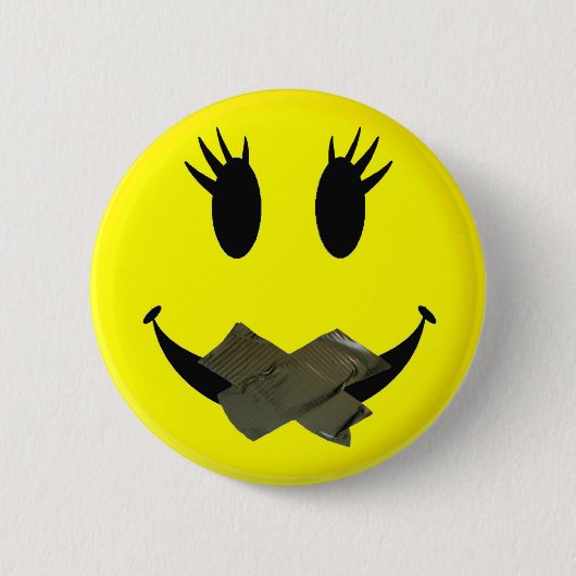 100 MPH-Mädchen Button (Vorderseite)