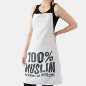 100 Muslime, vielleicht nicht 100 Funny Ramadan Ei Schürze (InSitu)