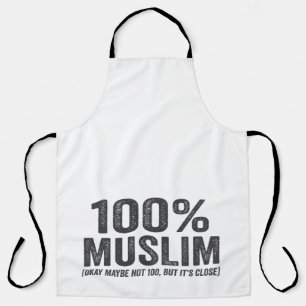100 Muslime, vielleicht nicht 100 Funny Ramadan Ei Schürze