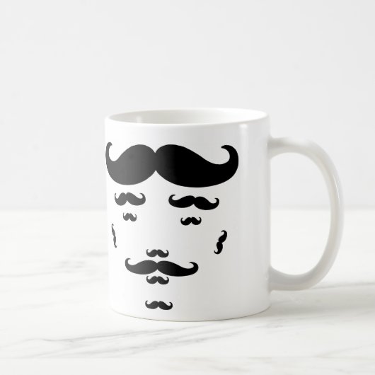 100 % Mustache Kaffeetasse (Rechts)