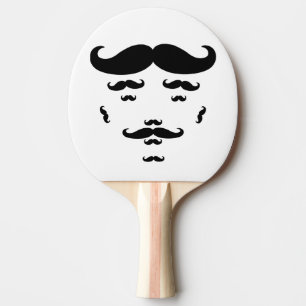 100 % Mustache Tischtennis Schläger