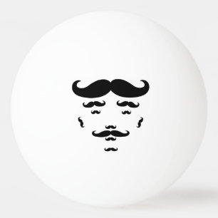 100 % Mustache Tischtennisball