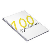 100 n Fabulous Notizblock (Rechte Seite)