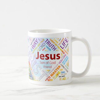 100 Namen von Jesus-Tasse Kaffeetasse