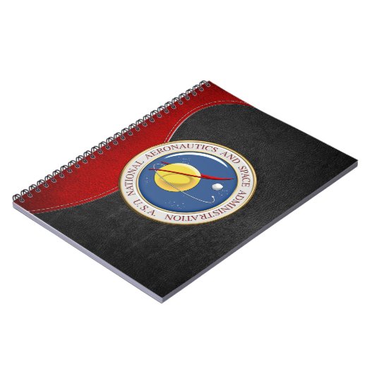 [100] NASA-Emblem [3D] Notizblock (Linke Seite)