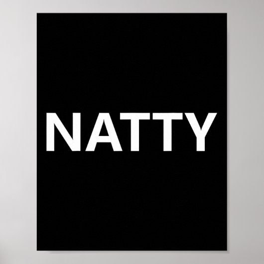 100% Natty Muscle Lifter Poster (Vorne)