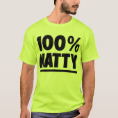 100% Natty natürliches T-Shirt (Vorderseite)