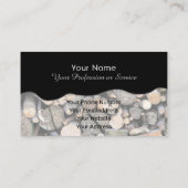 100% natürliche Bio Holzkarte Visitenkarte (Rückseite)