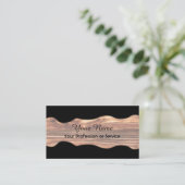 100% natürliche Bio Holzkarte Visitenkarte (Stehend Vorderseite)