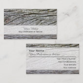 100% natürliche Bio Holzkarte Visitenkarte (Vorne/Hinten)