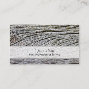 100% natürliche Bio Holzkarte Visitenkarte
