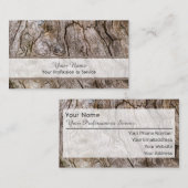 100% natürliche Bio Holzkarte Visitenkarte (Vorne/Hinten)