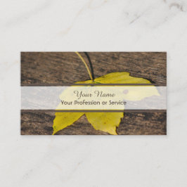 100% natürliche Bio indische Sommer-Business Visitenkarte