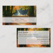 100% natürliche Bio indische Sommerstil Visitenkarte (Vorne/Hinten)