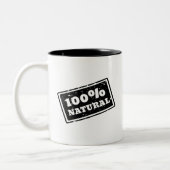 100% natürliche Tasse (Links)
