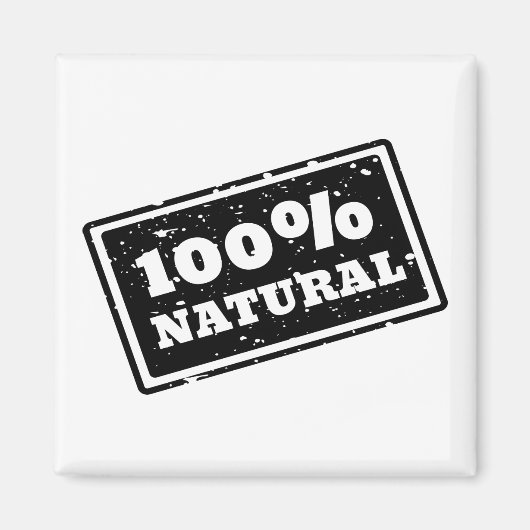 100% Naturmagnet Magnet (Vorne)