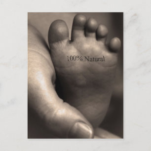 100% Naturschutz Postkarte