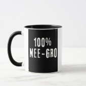 100 % Nee-Gro 2 Gew. 11 oz Tasse (Links)