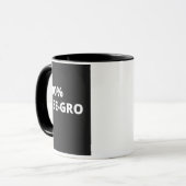 100 % Nee-Gro-Tragfähigkeit 11 oz Tasse (Vorderseite Links)