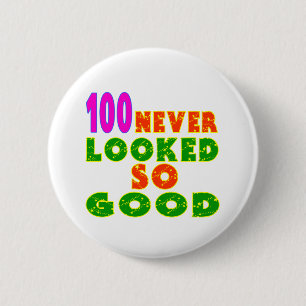 100 nie geschaute so gute Geburtstags-Entwürfe Button