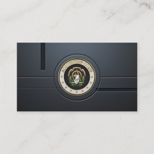 [100] Niederlassungs-Insignien des Visitenkarte (Vorderseite)