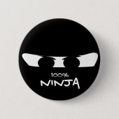 100 % NINJA-Taste Button (Vorderseite)