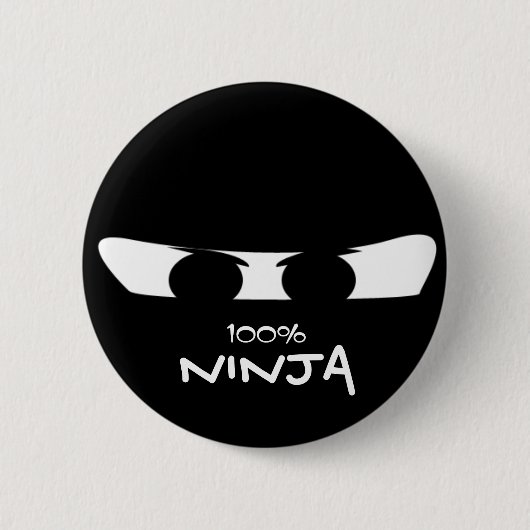100 % NINJA-Taste Button (Vorderseite)