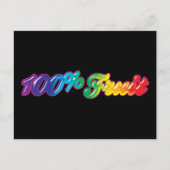 100 % Obst Postkarte (Vorderseite)