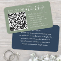 100 Pack DIY Colors Sage & Blue Details & QR UAWG
