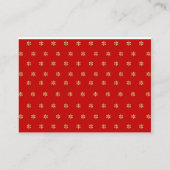 100 Pack indische Inspirierte Hochzeitsplätze Platzkarte (Rückseite)