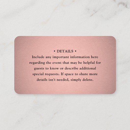 100 Pack Scan Me QR UAWG Pink Imitats Foil Enclosu Visitenkarte (Rückseite)