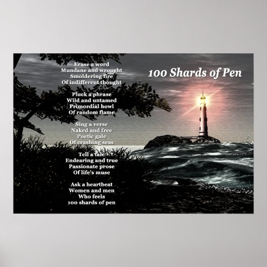 100 Pen-Shards Poster (Vorne)