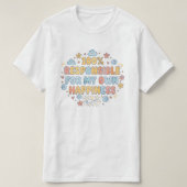 100 percent responsible Magnificent Mindset T-Shirt (Design vorne)