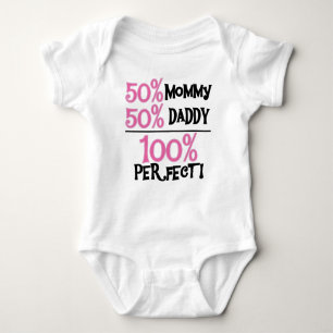 100 % perfekt rosa baby strampler