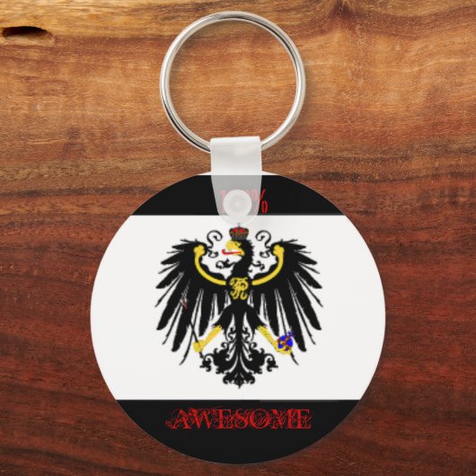 100 % Phantastisch Schlüsselanhänger (Vorderseite)