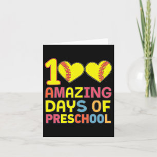 100 Phantastische Tage der Vorschulstudiengänge Karte