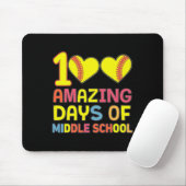 100 Phantastische Tage Mittelschulen - Softll Play Mousepad (Mit Mouse)