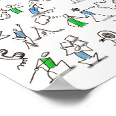 100 Pictos Poster (Ecke)