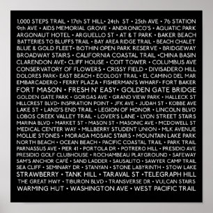 100 Plätze - 12 x 12" Poster