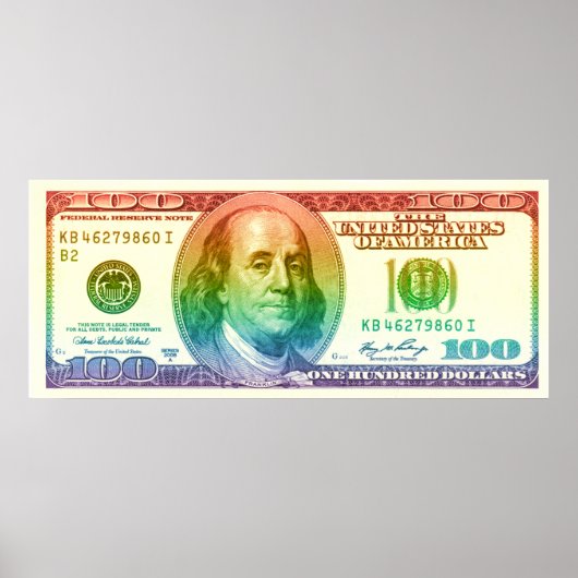 100 $ POSTER (Vorne)