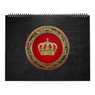 [100] Prinzessin King-Queen Crown [Gold] Kalender