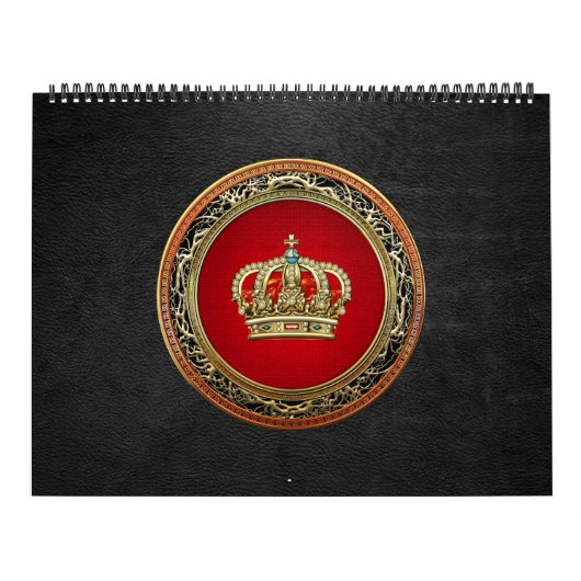 [100] Prinzessin King-Queen Crown [Gold] Kalender (Titelbild)