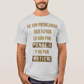 100 problemas T-Shirt (Vorderseite)