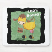 100 Prozent Bossy Cow Mousepad (Vorne)