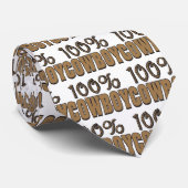 100 Prozent Cowboy Krawatte (Gerollt)