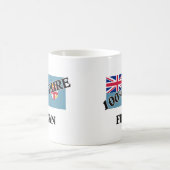 100 Prozent FIJIAN Kaffeetasse (Mittel)