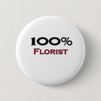 100 Prozent-Florist Button
